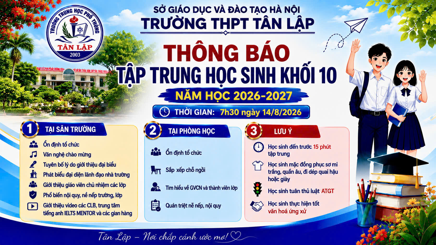 Ch%c3%a0o %c4%91%c3%b3n h%e1%bb%8dc sinh kh%e1%bb%91i 10 n%c4%83m h%e1%bb%8dc 2026 2027